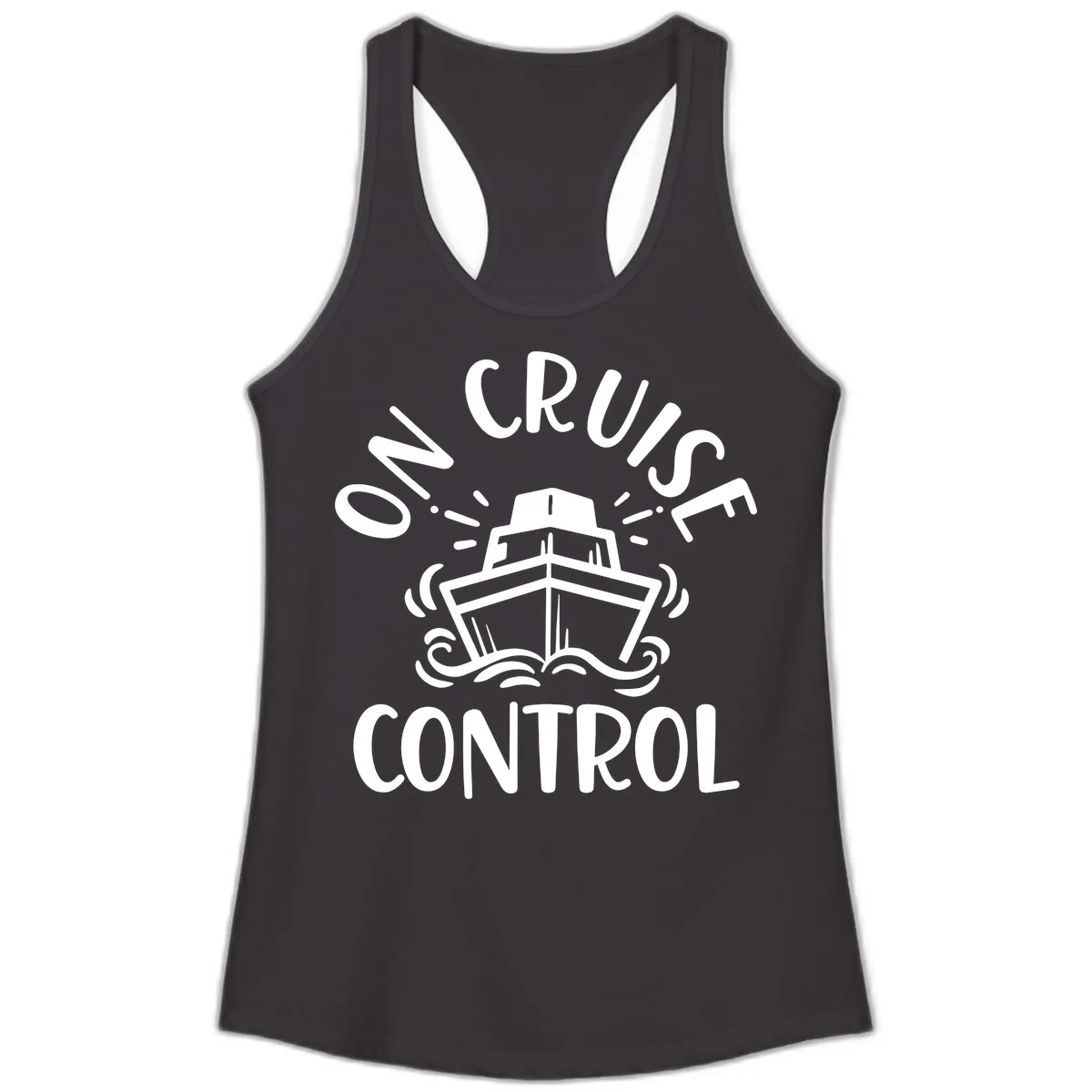 Own Cruise Control Ladies Tank in Black