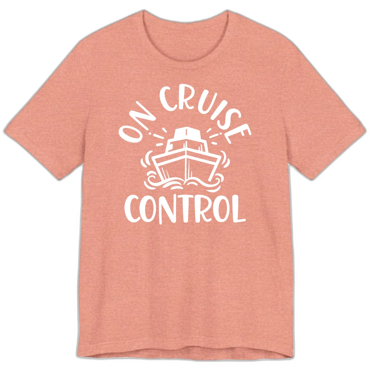Own Cruise Control Premium T-Shirt in Heather Sunset