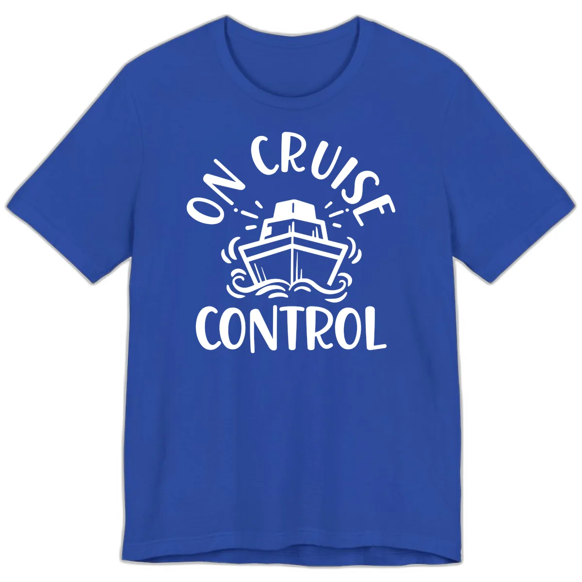 Own Cruise Control Premium T-Shirt in True Royal
