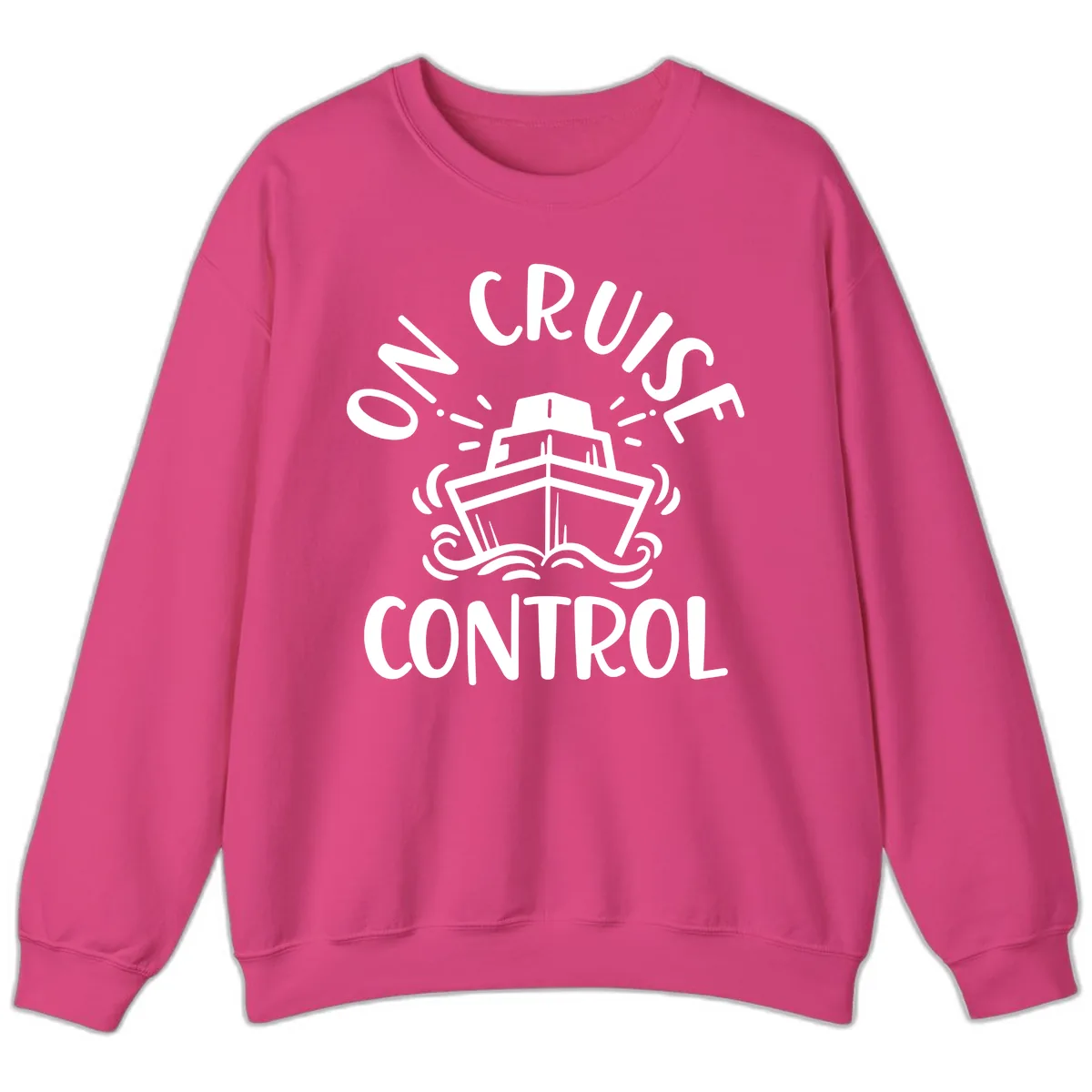 Own Cruise Control Sweatshirt in Heliconia