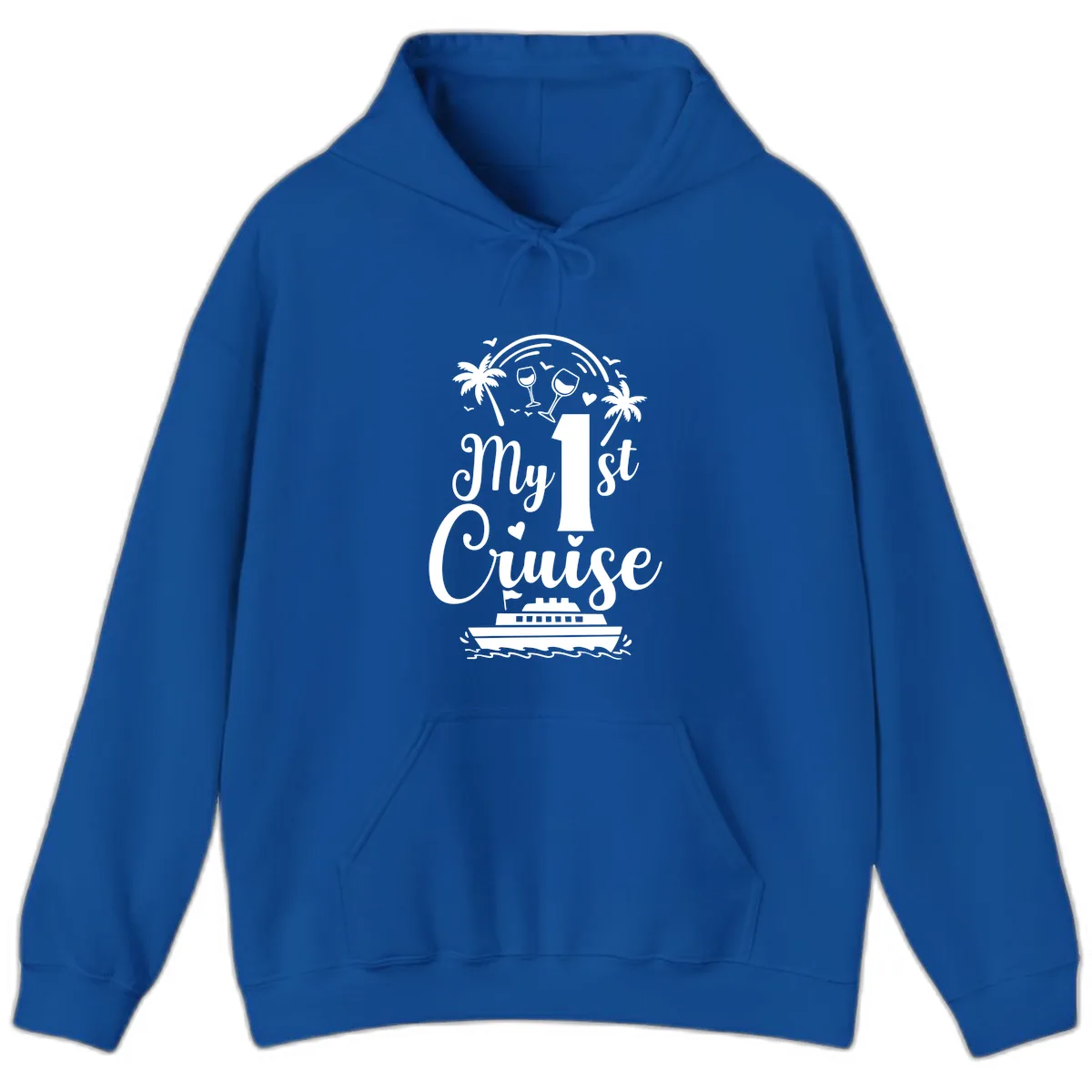 My 1st Cruise Hoodie in Royal