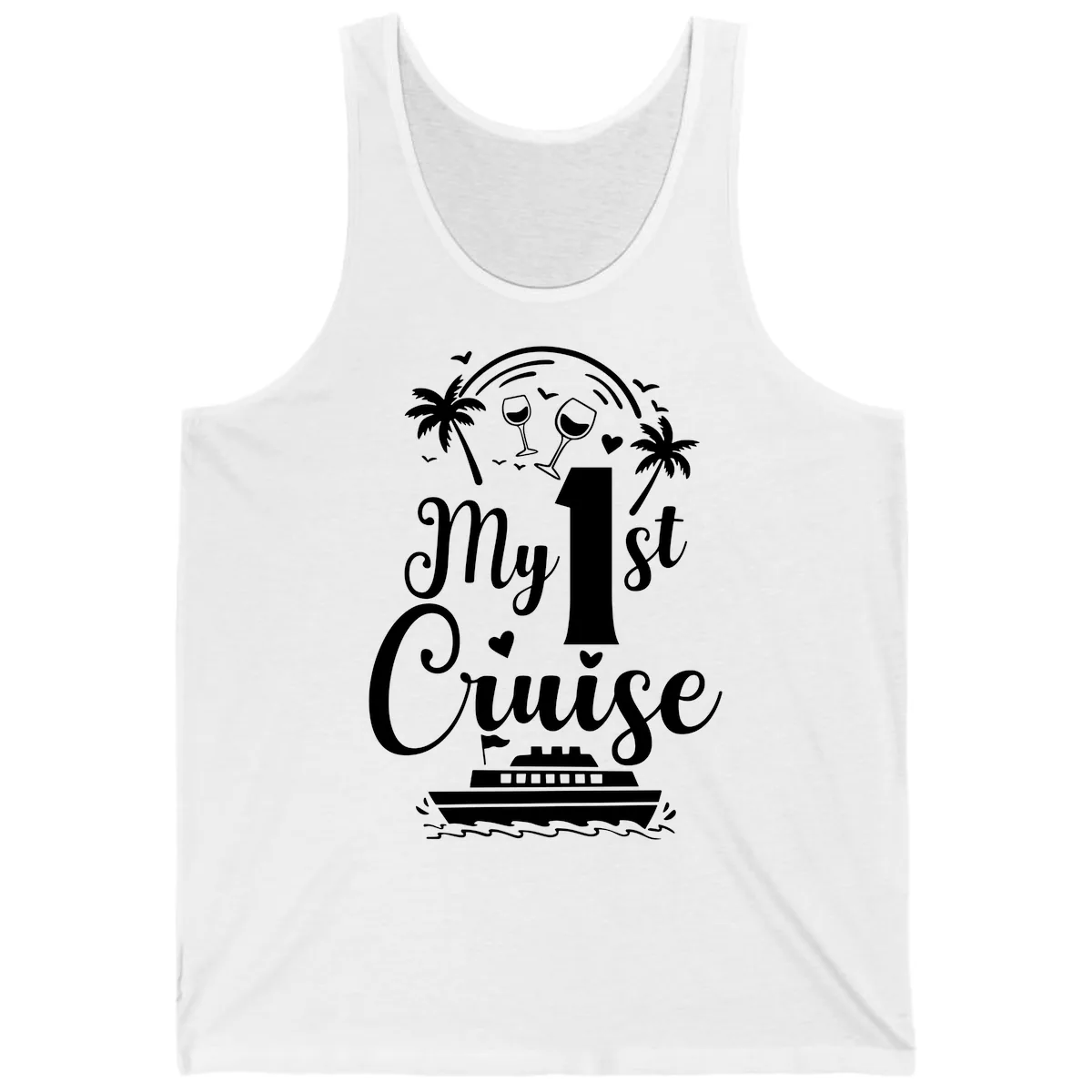 My 1st Cruise Tank in White