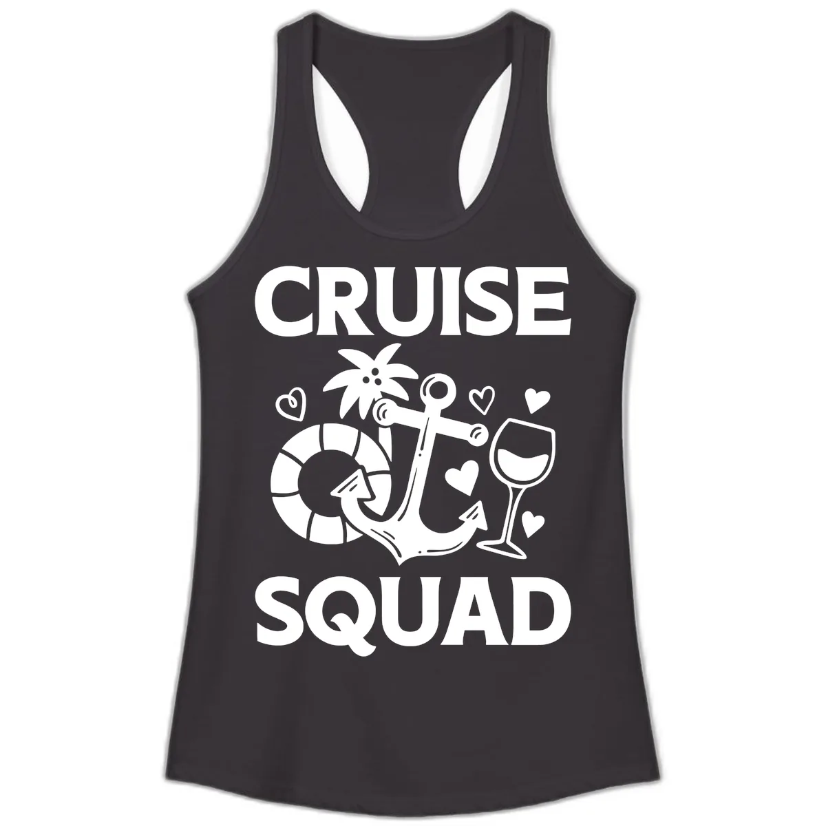 Cruise Squad Ladies Tank in Black
