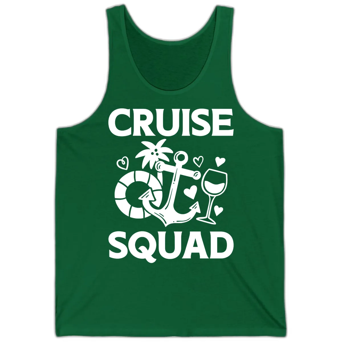 Cruise Squad Tank in Kelly