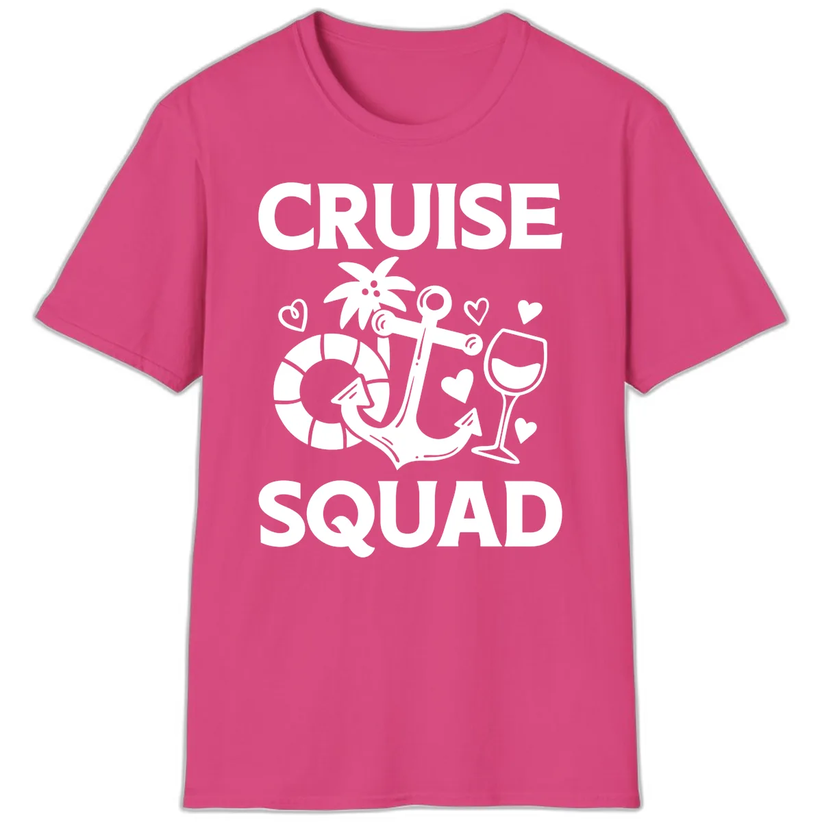 Cruise Squad T-Shirt in Heliconia
