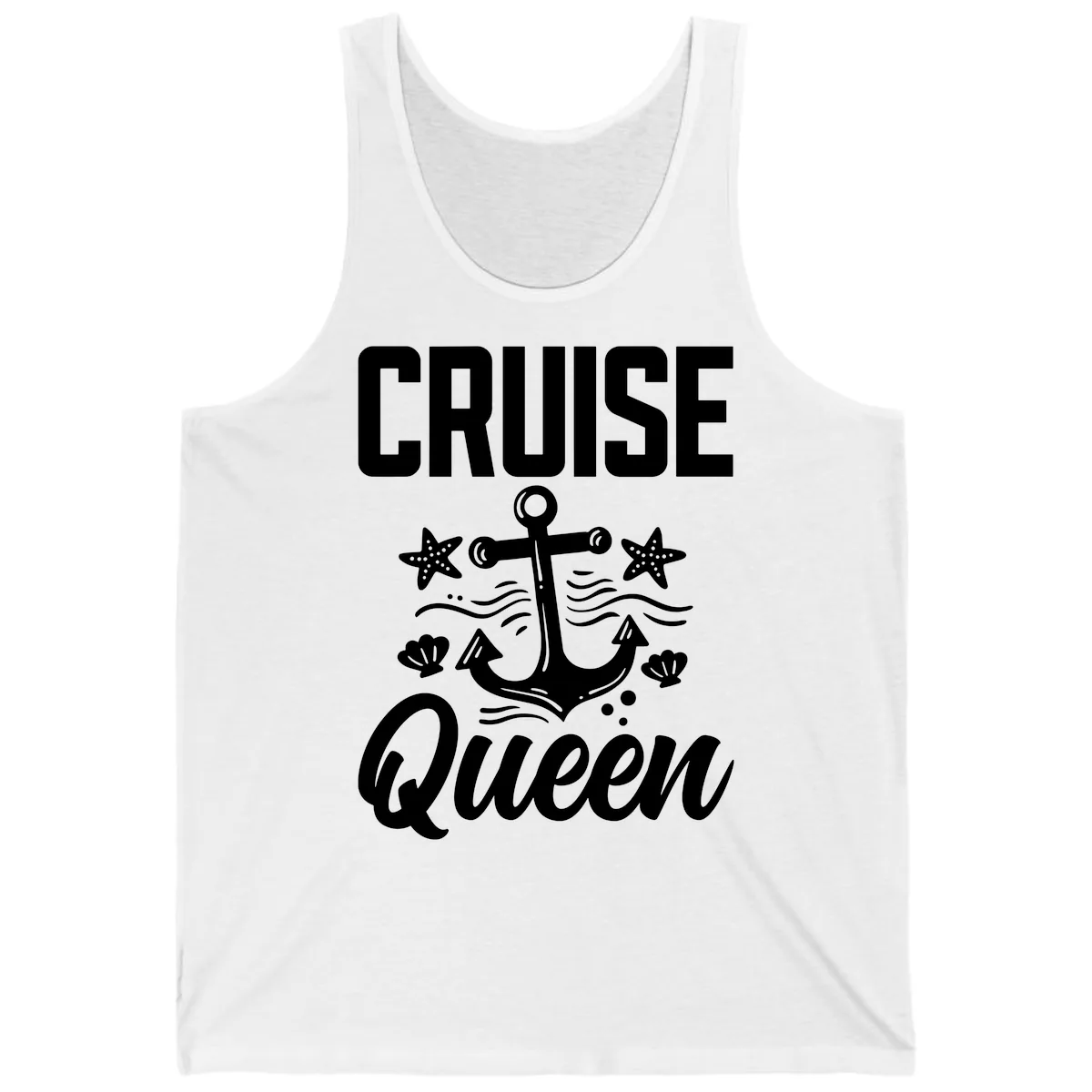 Cruise Queen Anchor Tank in White