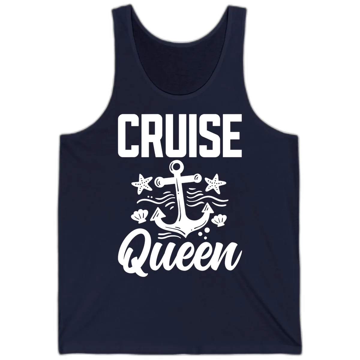 Cruise Queen Anchor Tank in Navy