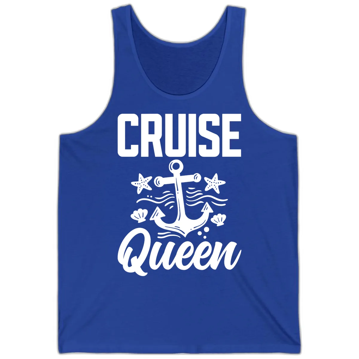 Cruise Queen Anchor Tank in True Royal
