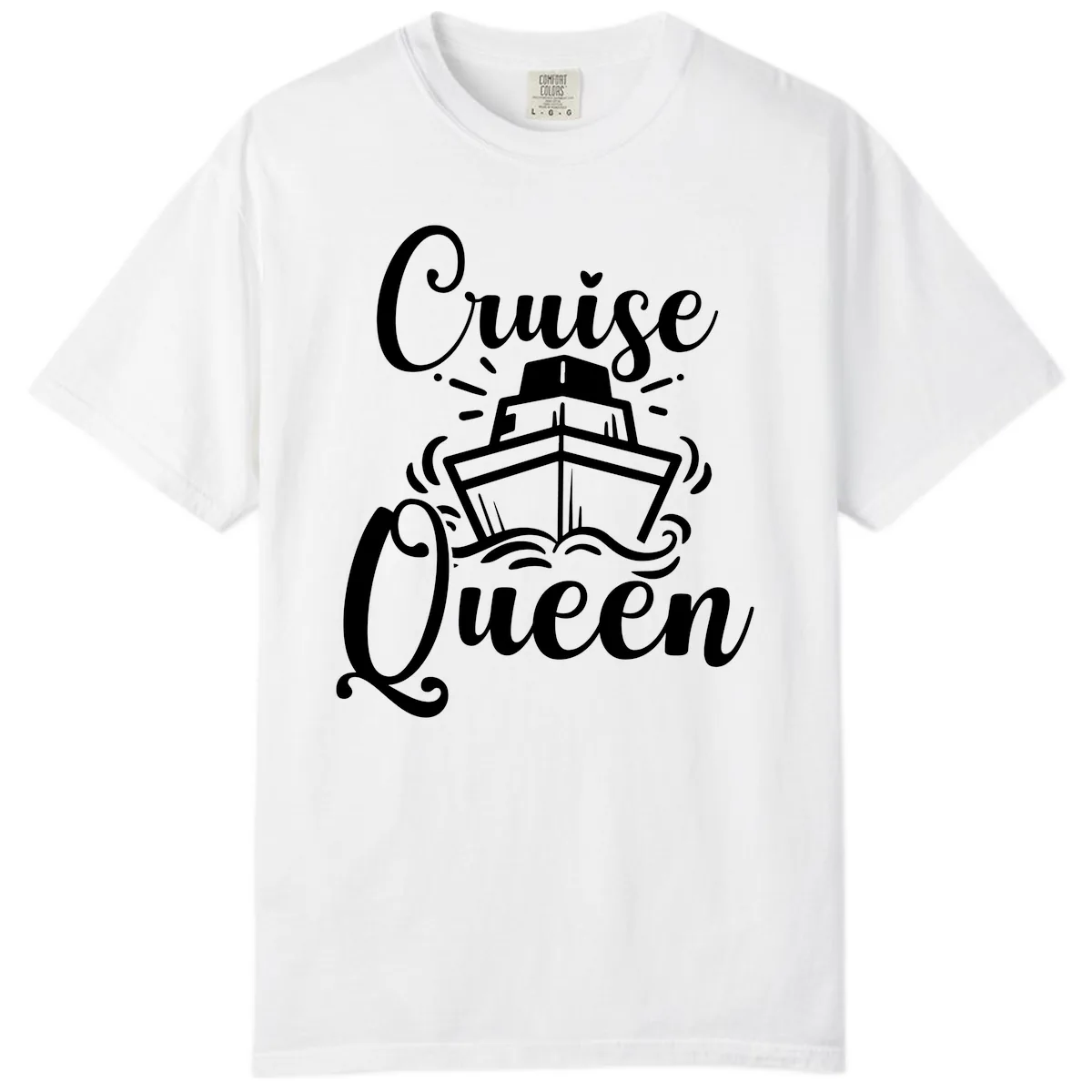 Cruise Queen Comfort Color in White