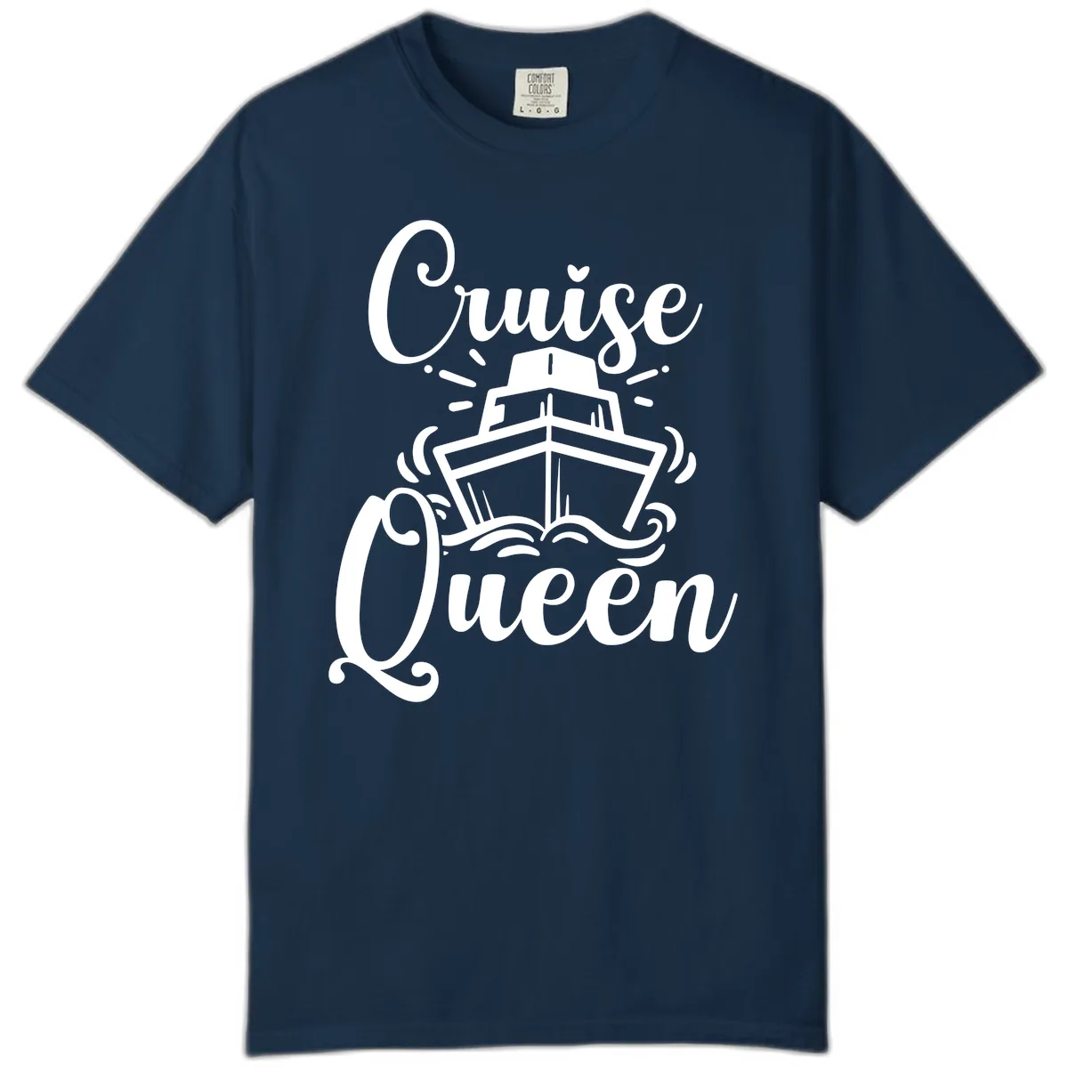 Cruise Queen Comfort Color in True Navy