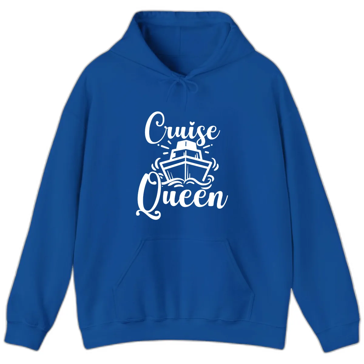 Cruise Queen Hoodie in Royal