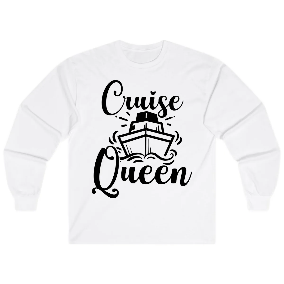 Cruise Queen Long Sleeve in White