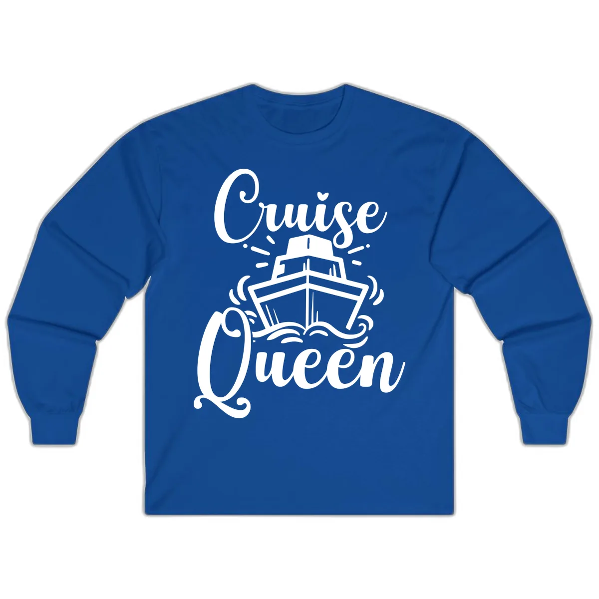 Cruise Queen Long Sleeve in Royal