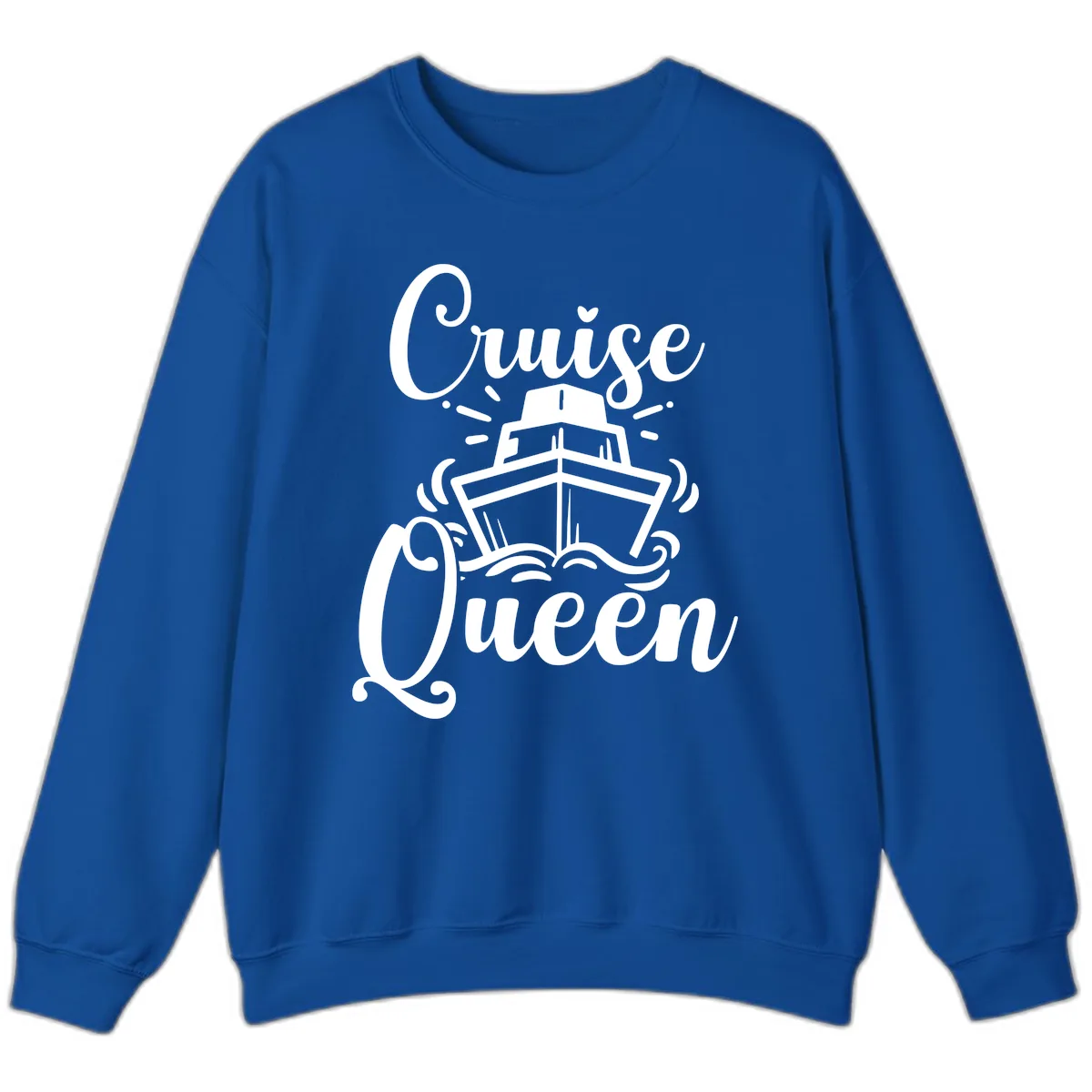 Cruise Queen Sweatshirt in Royal