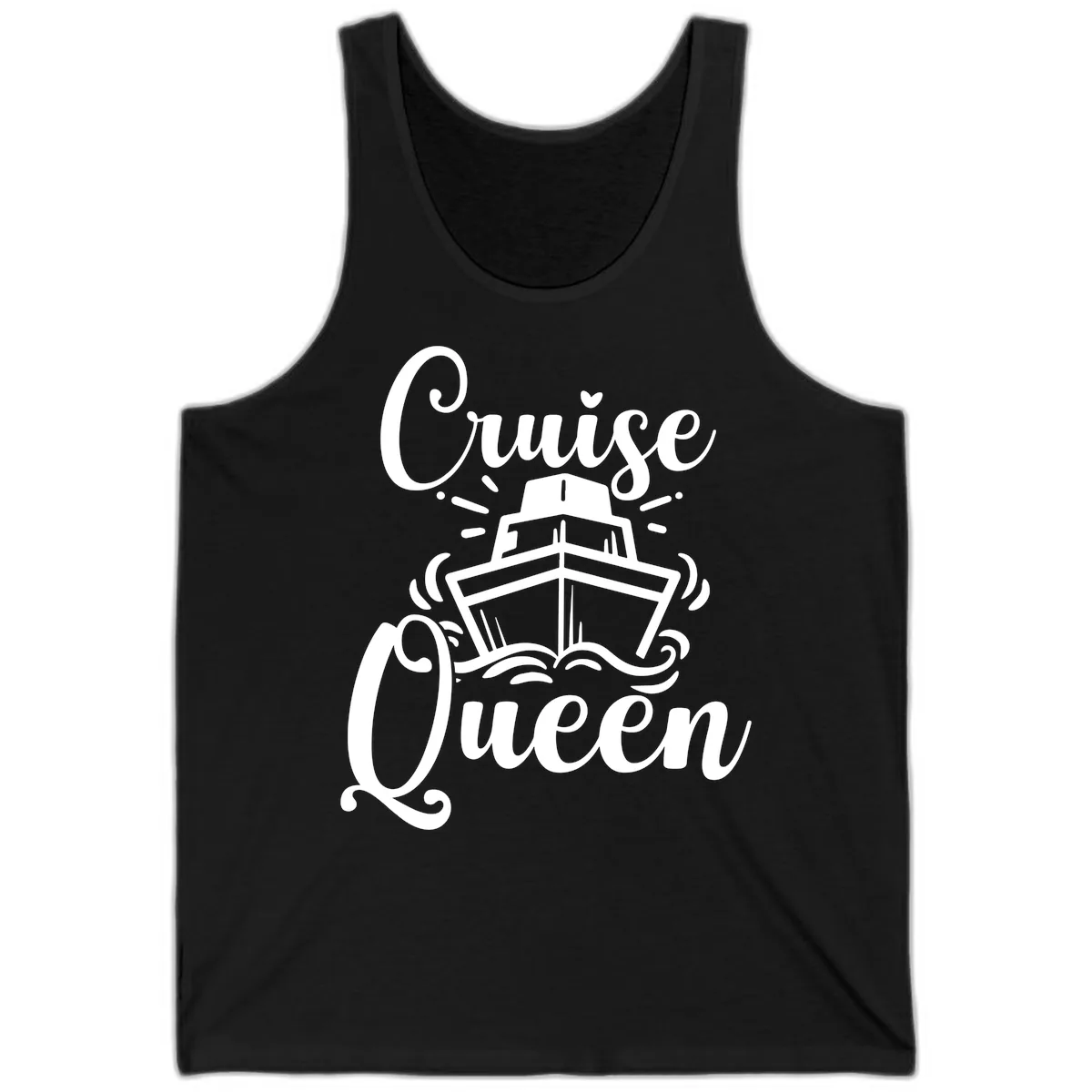 Cruise Queen Tank in Black