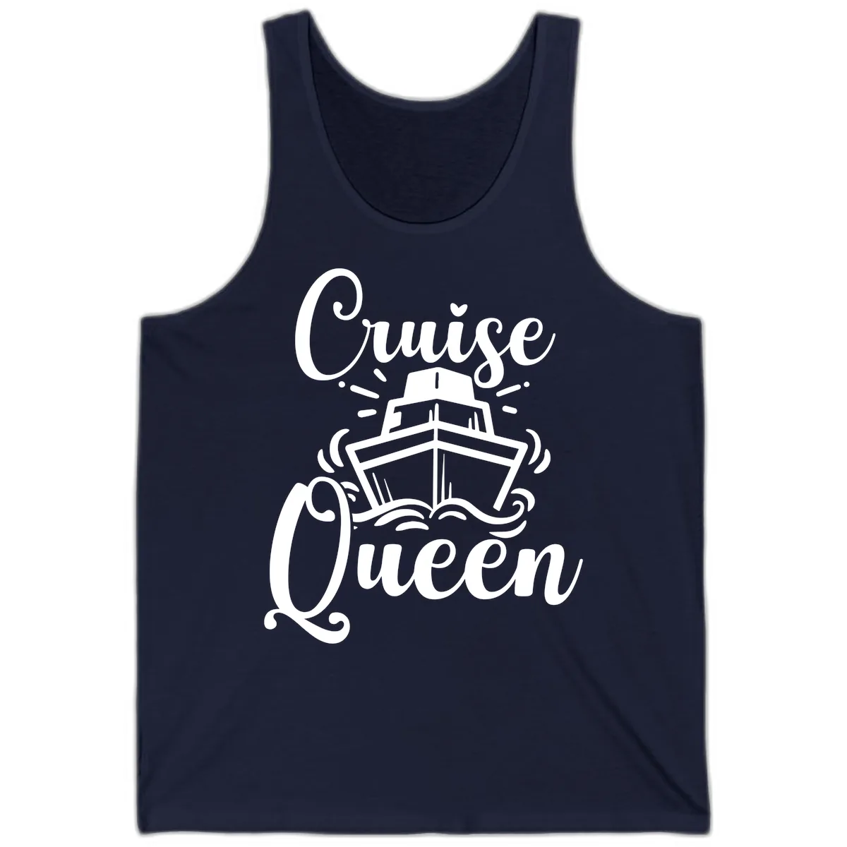 Cruise Queen Tank in Navy