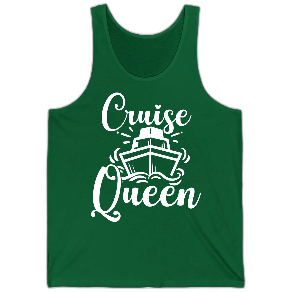 Cruise Queen Tank in Kelly