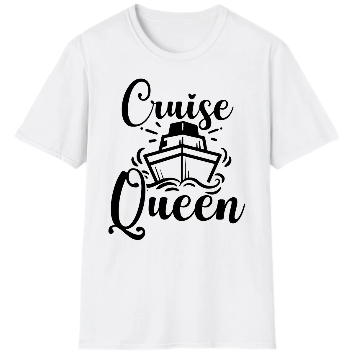 Cruise Queen T-Shirt in White
