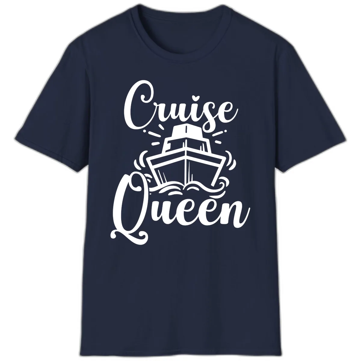 Cruise Queen T-Shirt in Navy