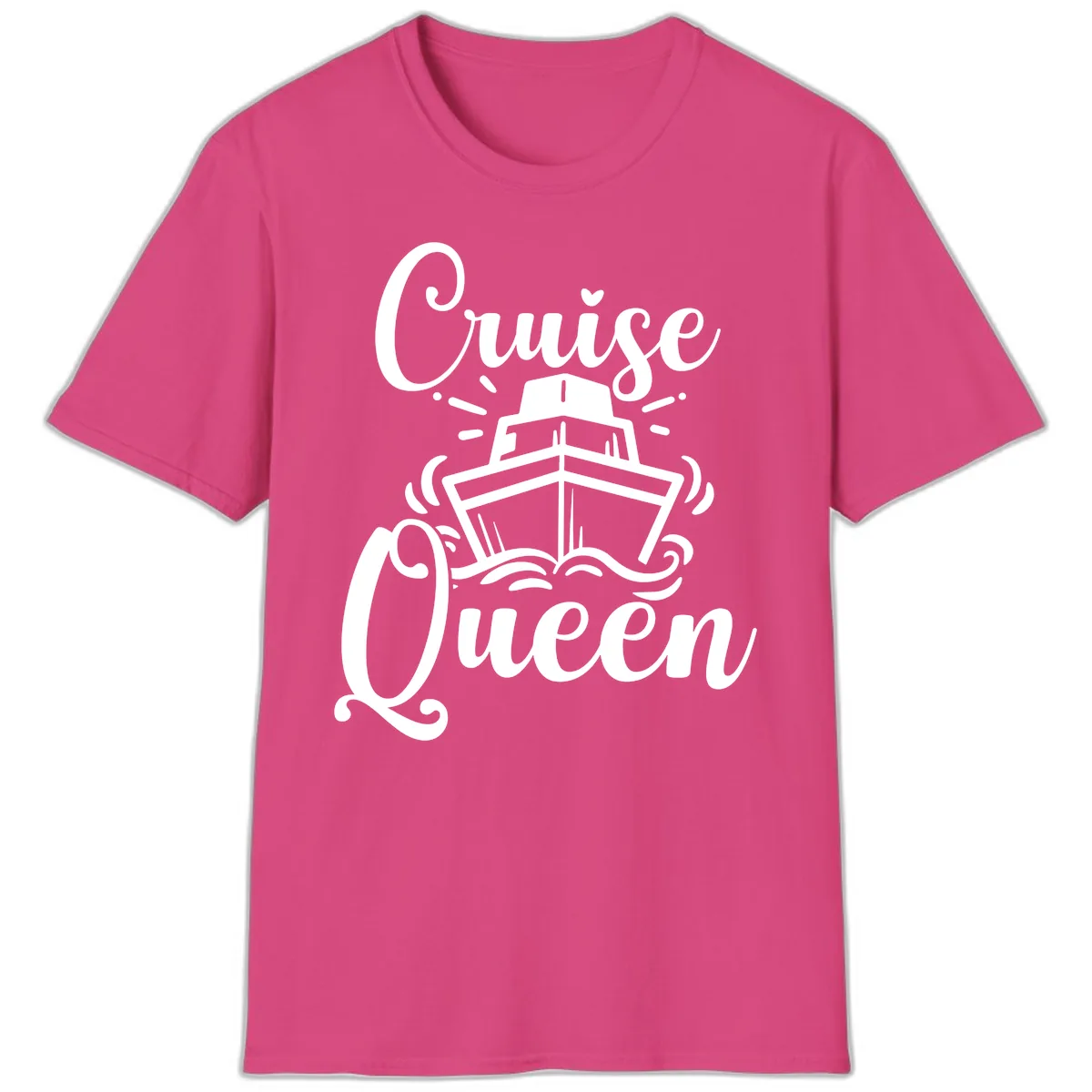 Cruise Queen T-Shirt in Heliconia