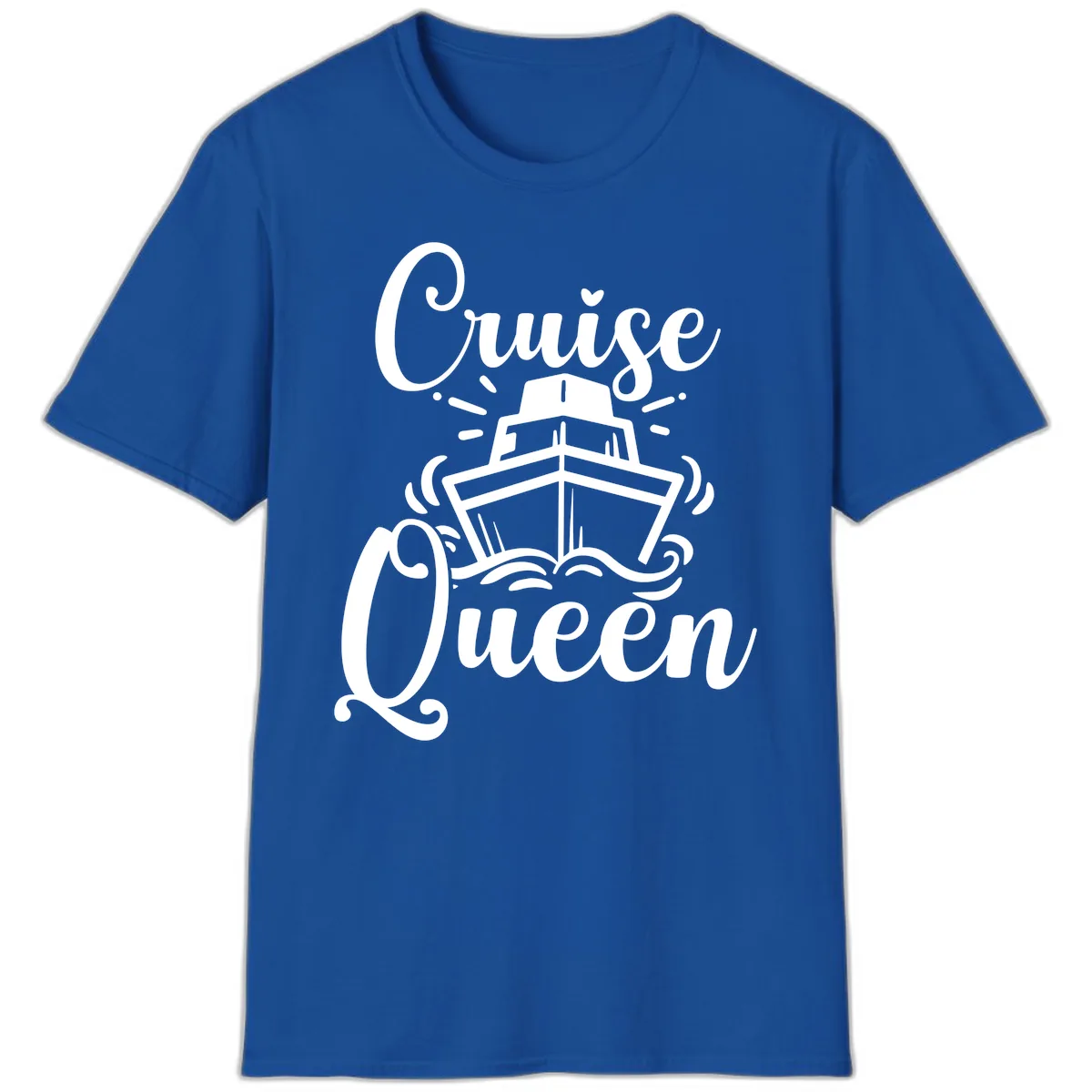 Cruise Queen T-Shirt in Royal