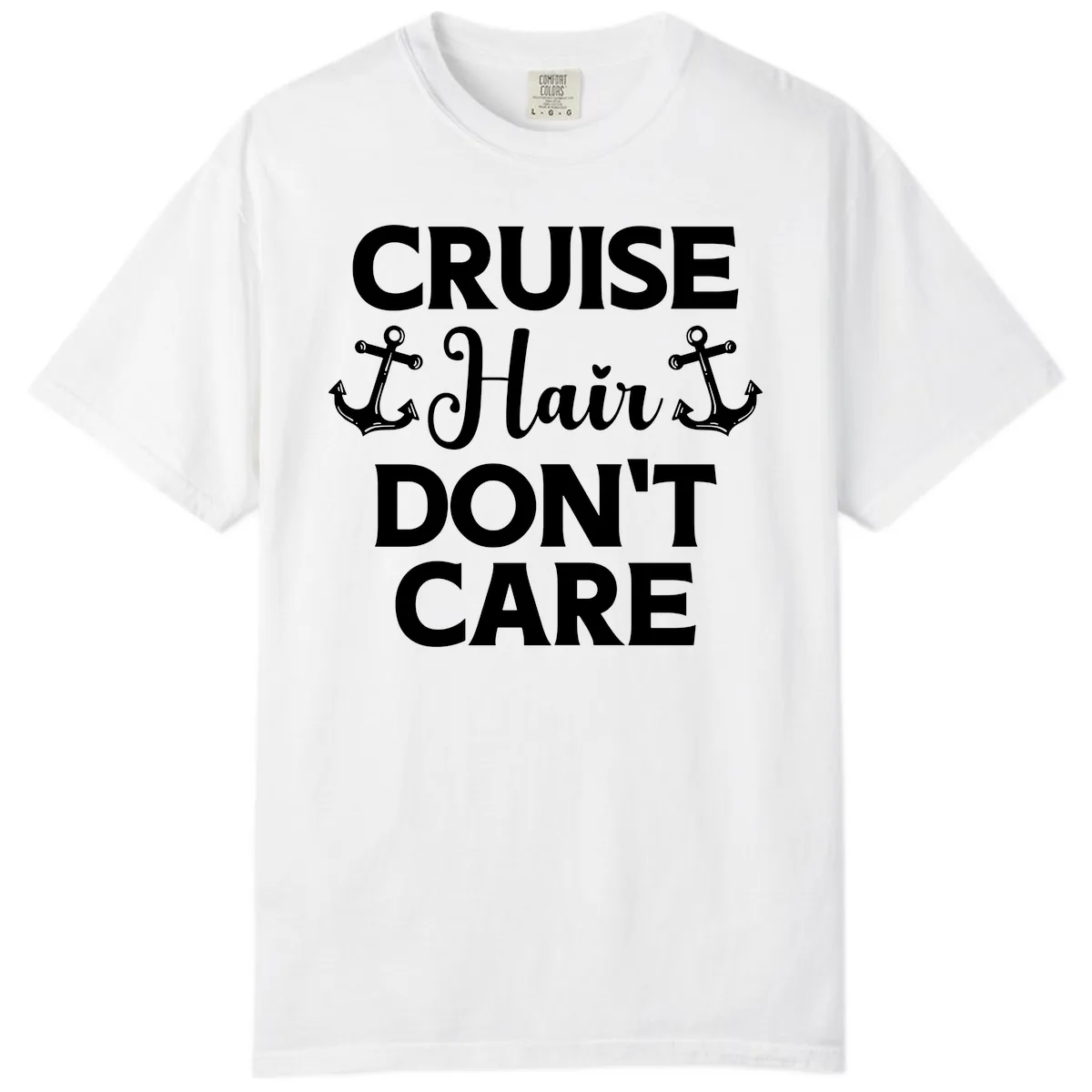 Cruise Hair Don't Care Comfort Color in White
