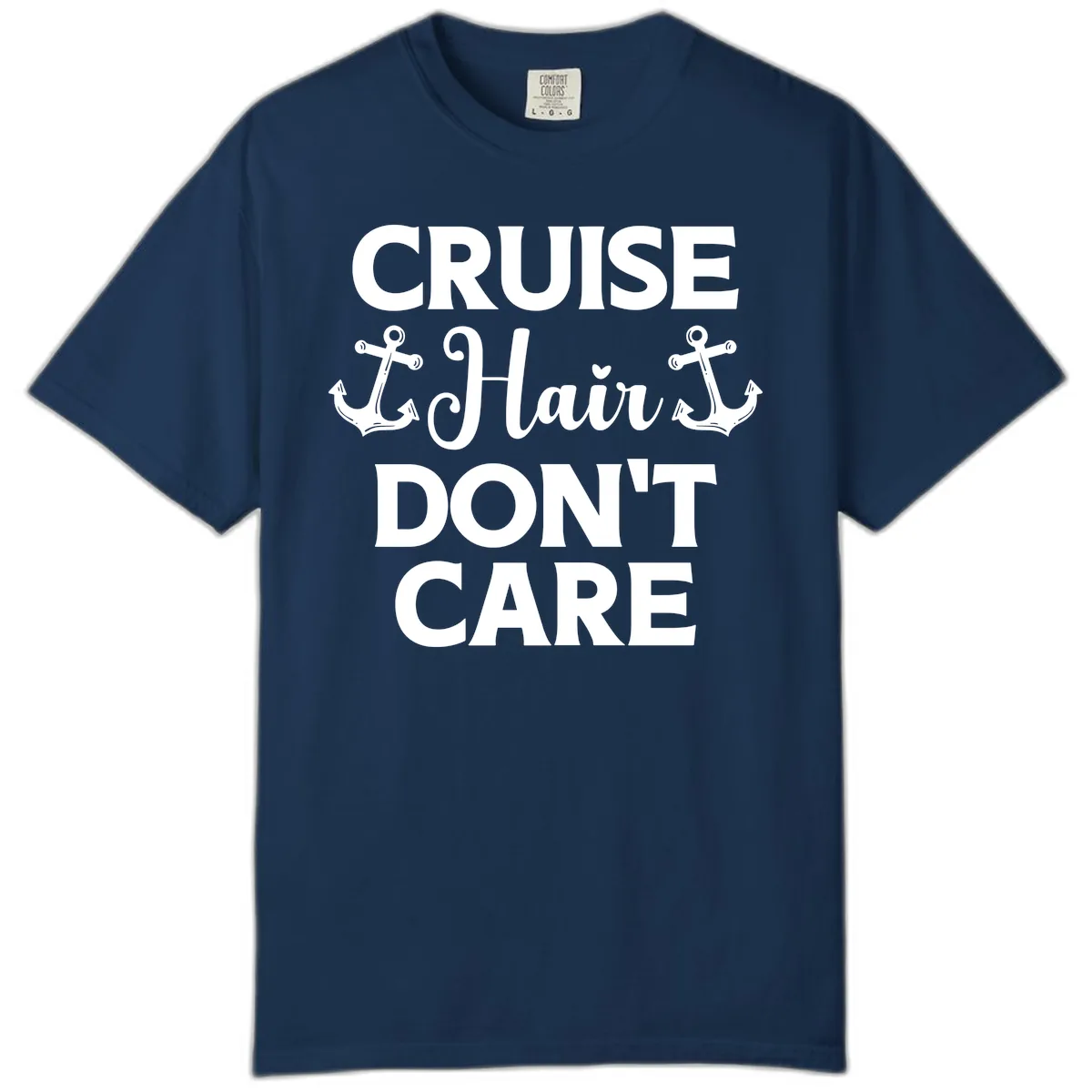 Cruise Hair Don't Care Comfort Color in Navy