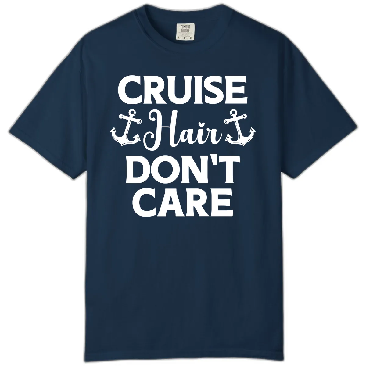Cruise Hair Don't Care Comfort Color in True Navy