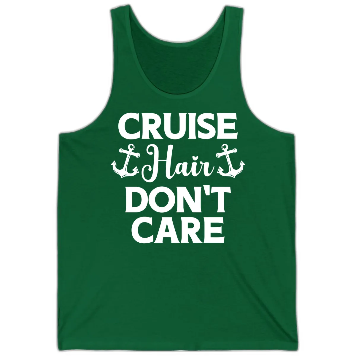 Cruise Hair Don't Care Tank in Kelly