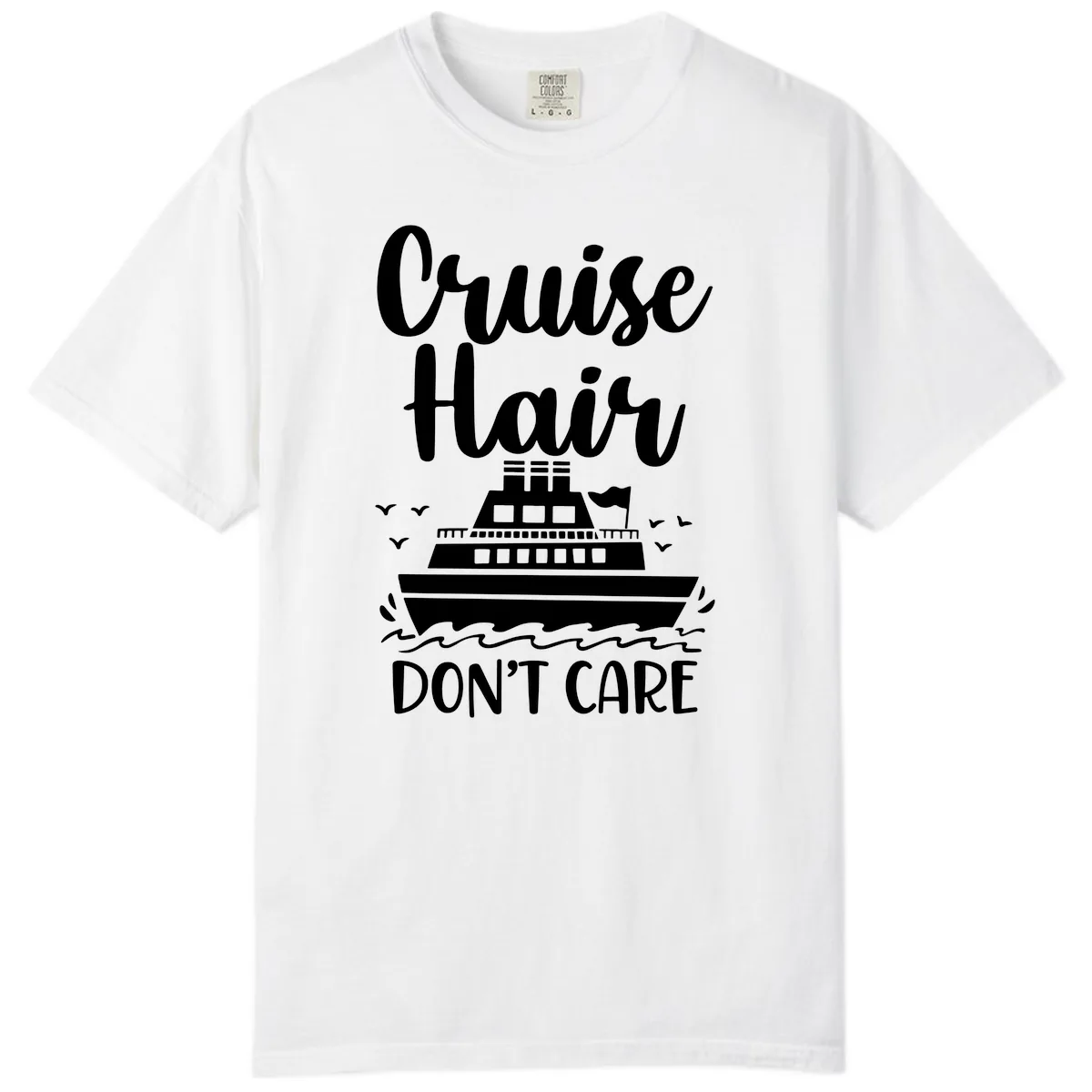 Cruise Hair Don't Care Comfort Color in White
