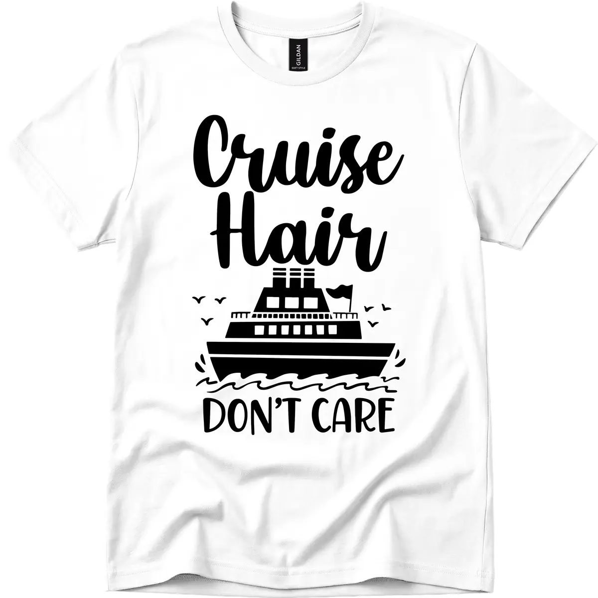 Cruise Hair Don't Care T-Shirt in White