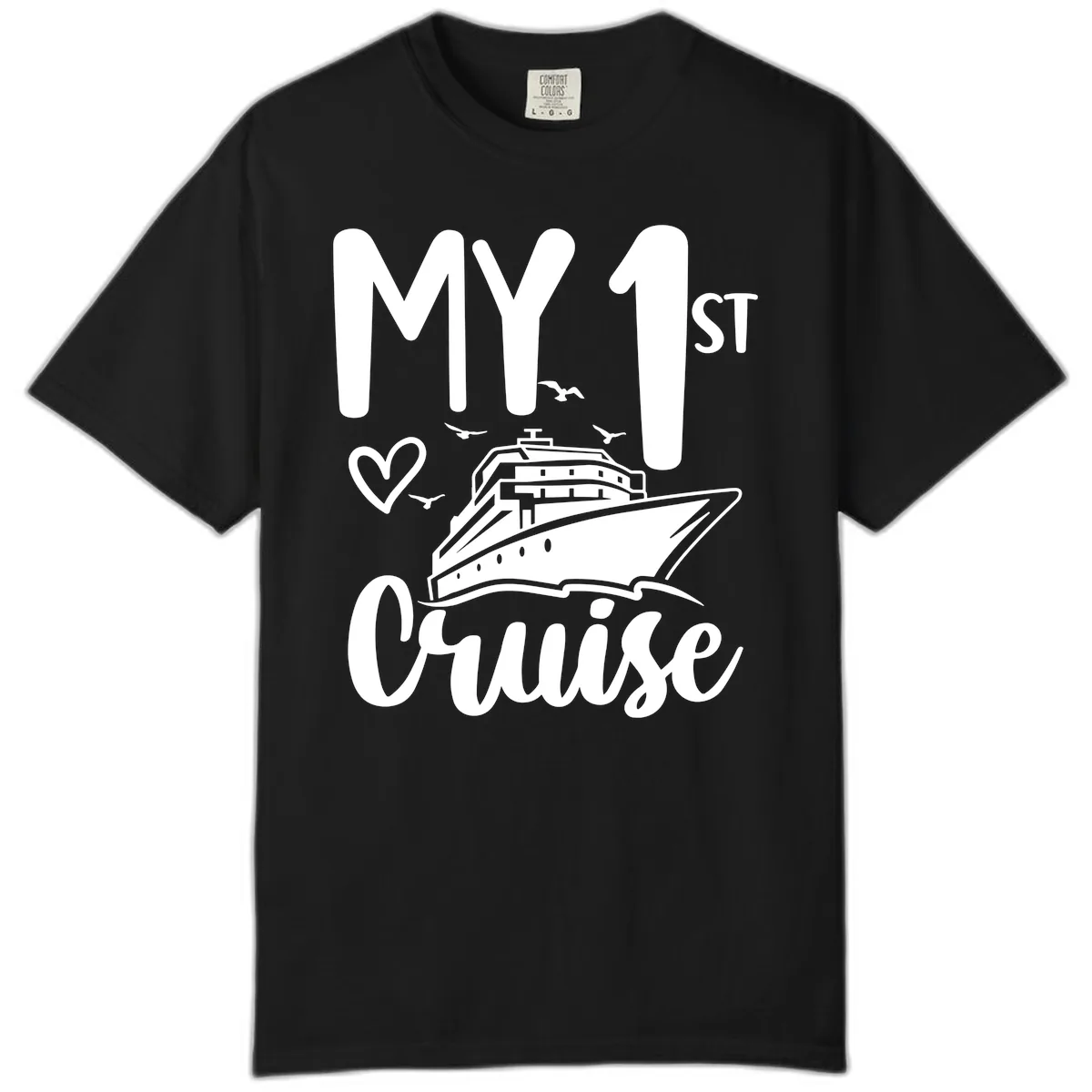 My First Cruise Comfort Color in Black
