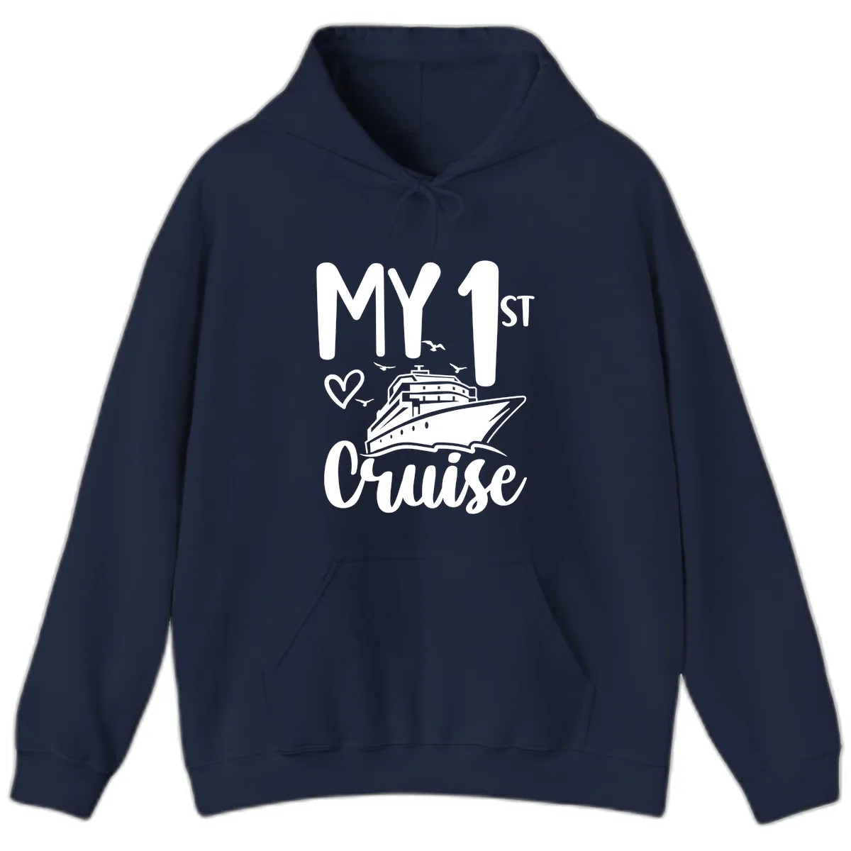 My First Cruise Hoodie in Navy