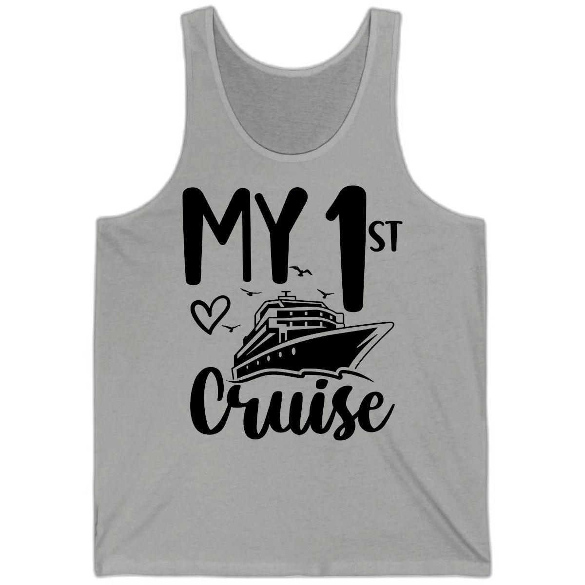 My First Cruise Tank in Athletic Heather