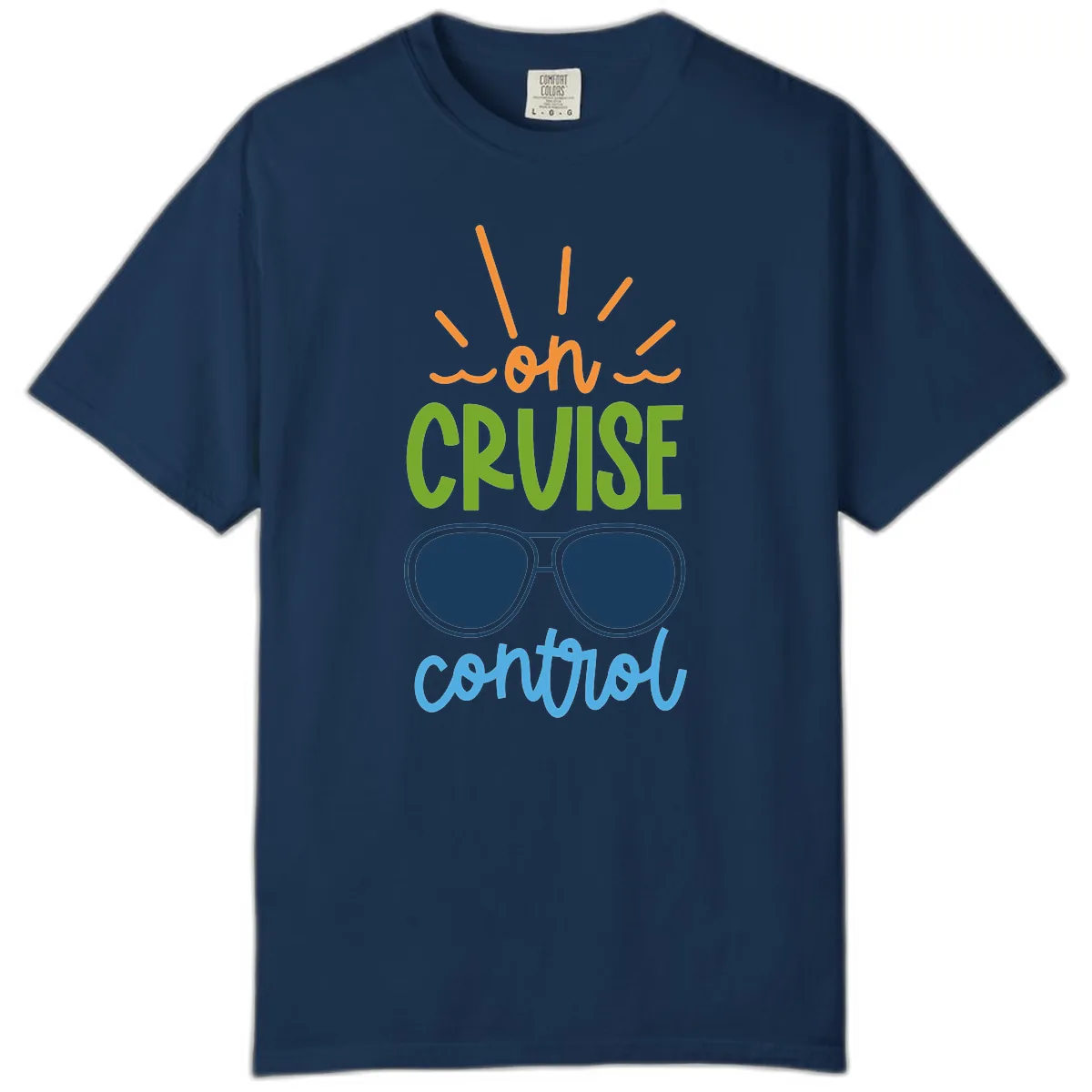 Oh Cruise Control Comfort Color in Navy
