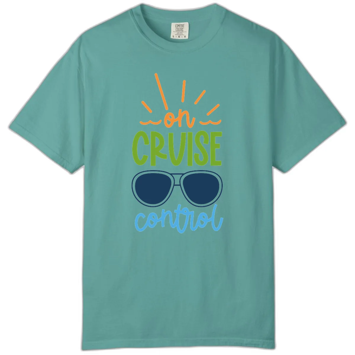 Oh Cruise Control Comfort Color in Seafoam