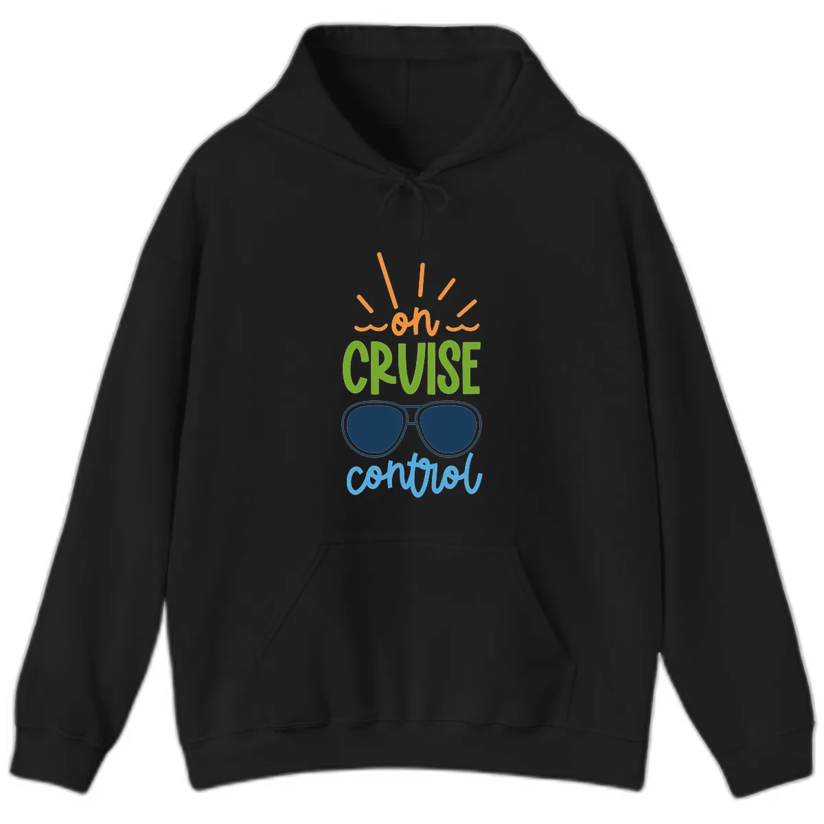 Oh Cruise Control Hoodie in Black