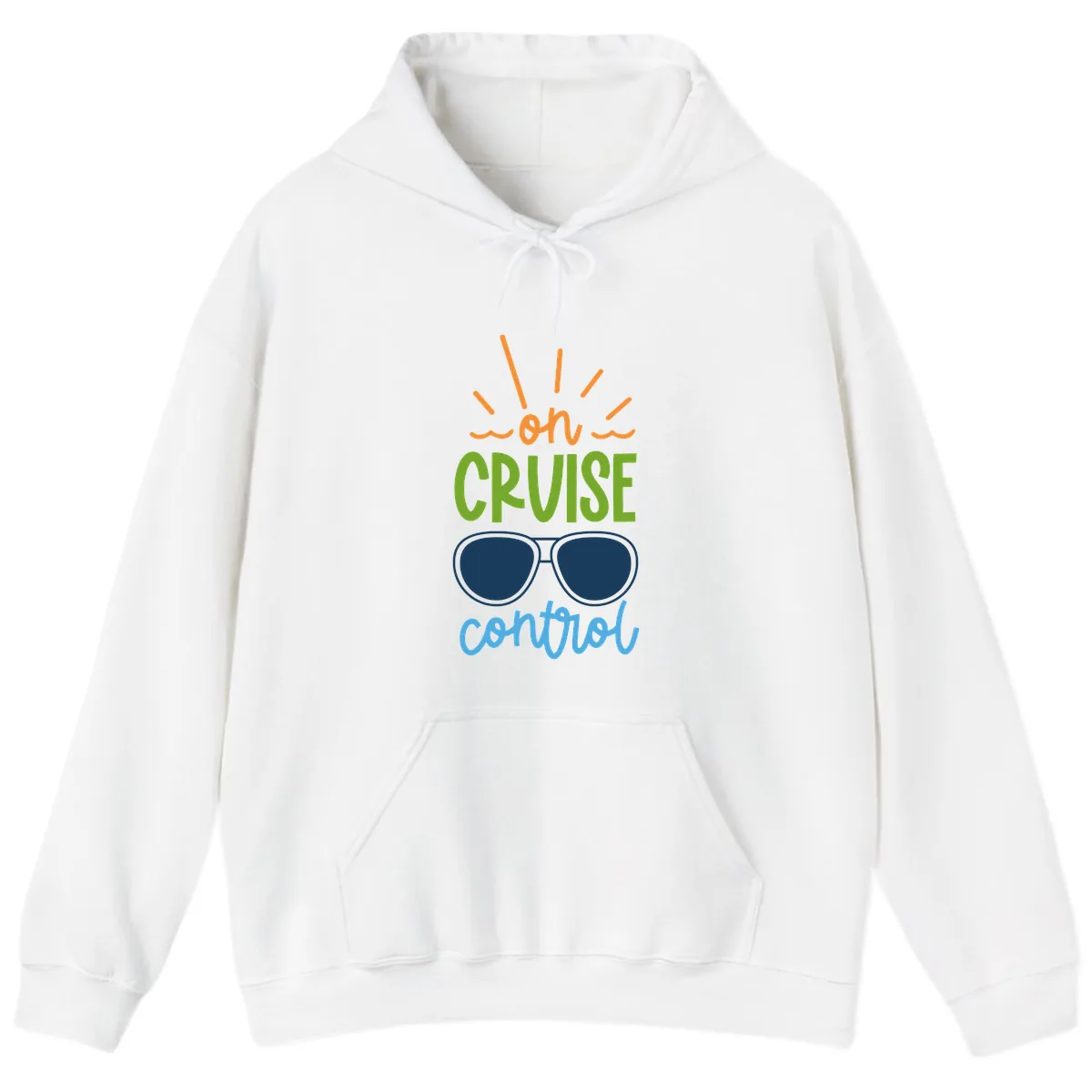 Oh Cruise Control Hoodie in White