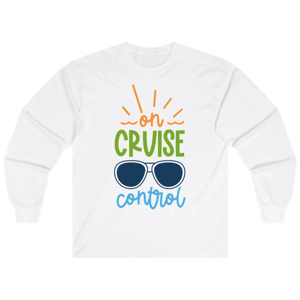 Oh Cruise Control Long Sleeve in White