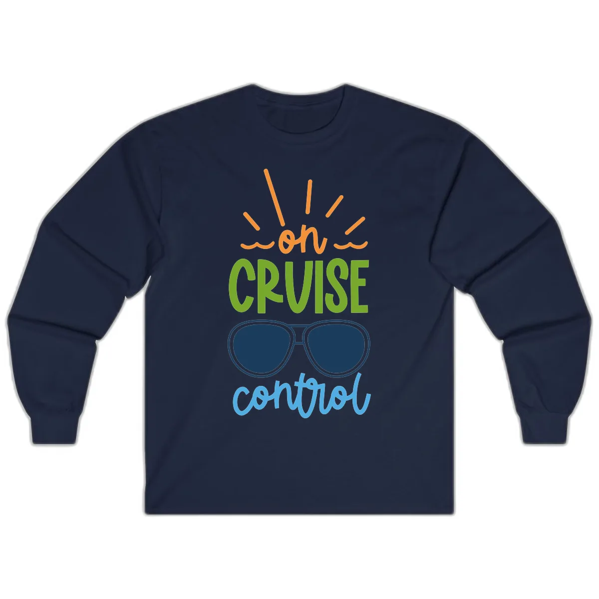 Oh Cruise Control Long Sleeve in Navy