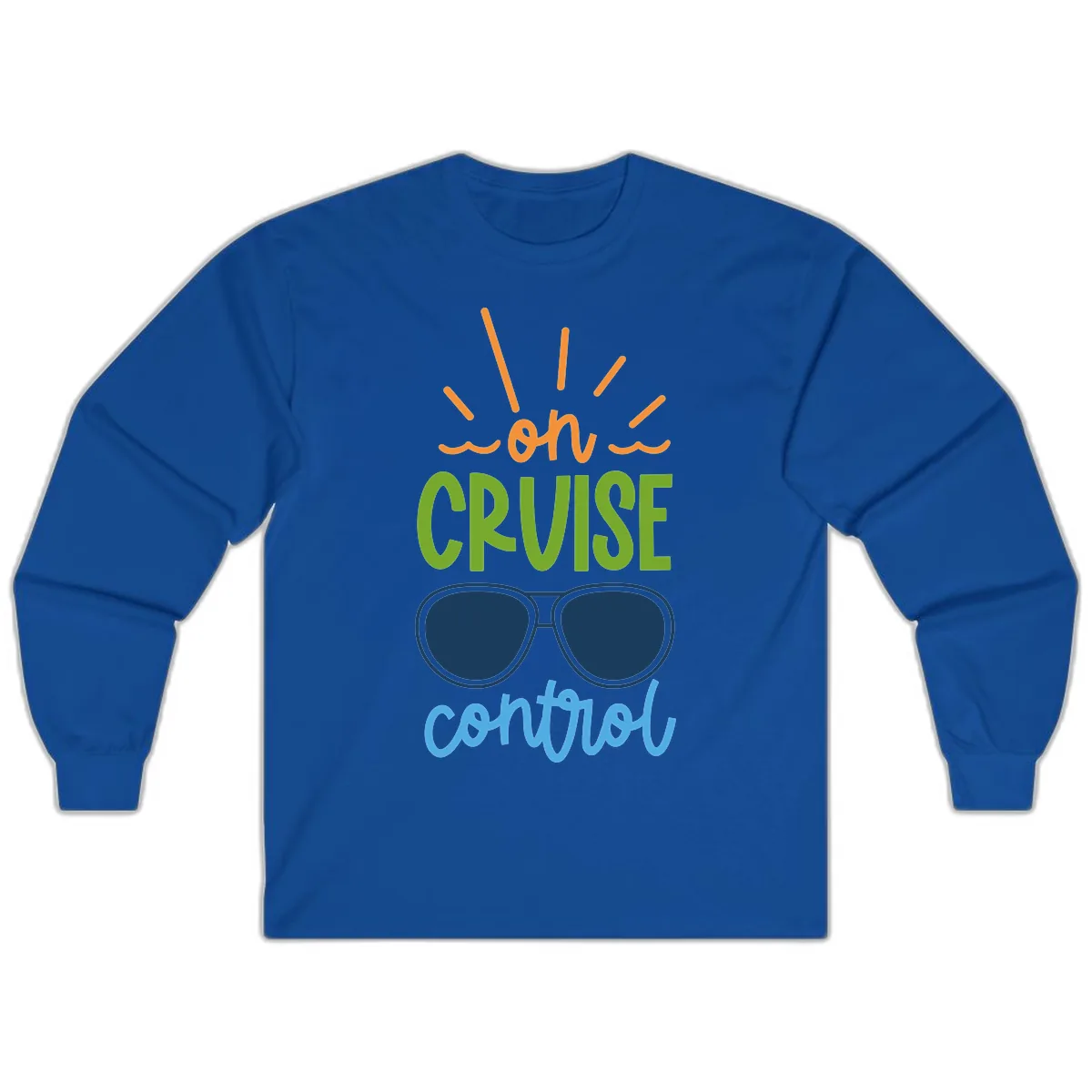 Oh Cruise Control Long Sleeve in Royal