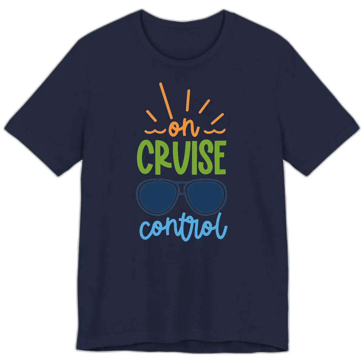 Oh Cruise Control Premium T-Shirt in Navy