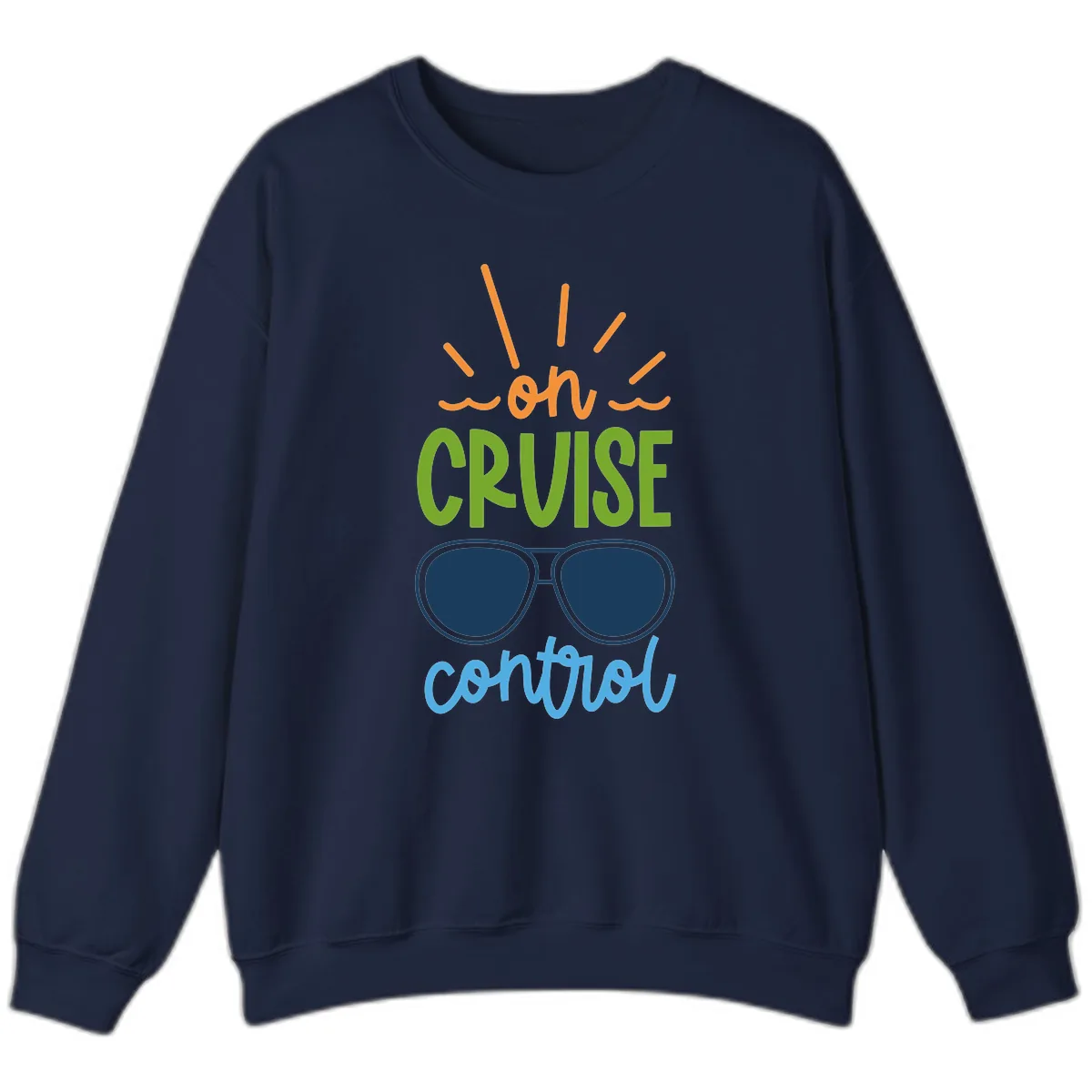 Oh Cruise Control Sweatshirt in Navy