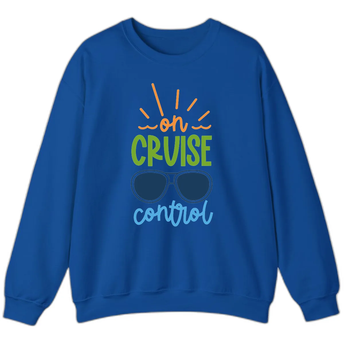 Oh Cruise Control Sweatshirt in Royal