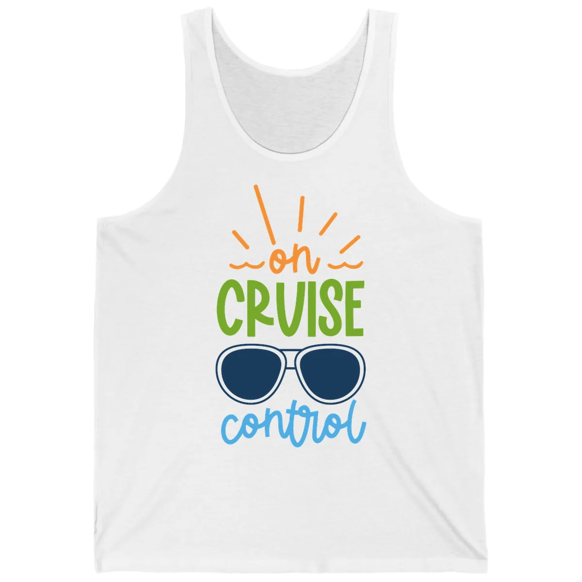 Oh Cruise Control Tank in White