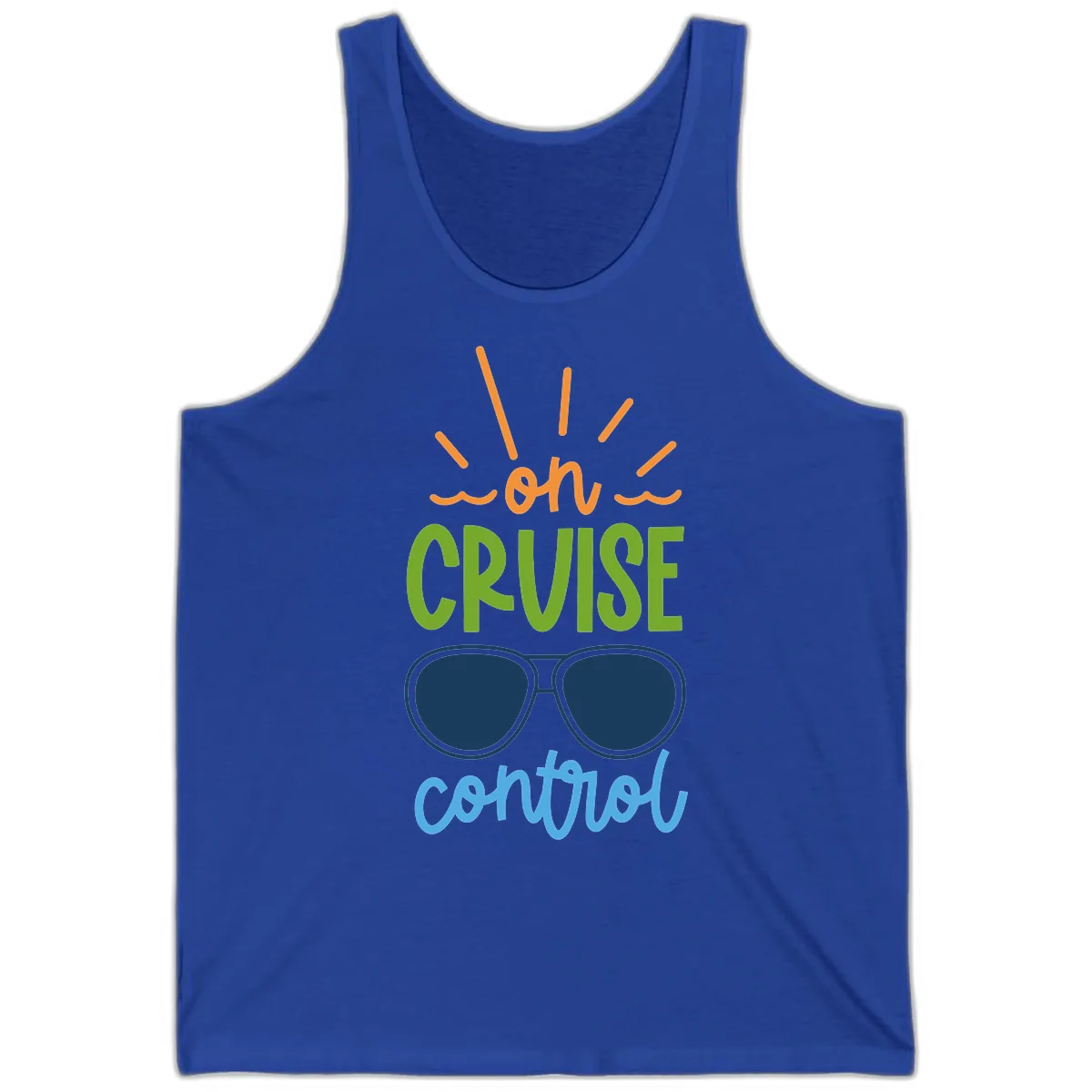 Oh Cruise Control Tank in True Royal