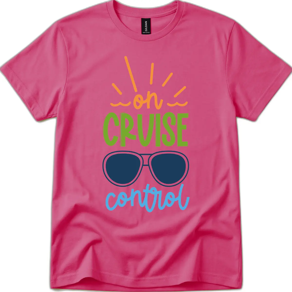 Oh Cruise Control T-Shirt in Heliconia