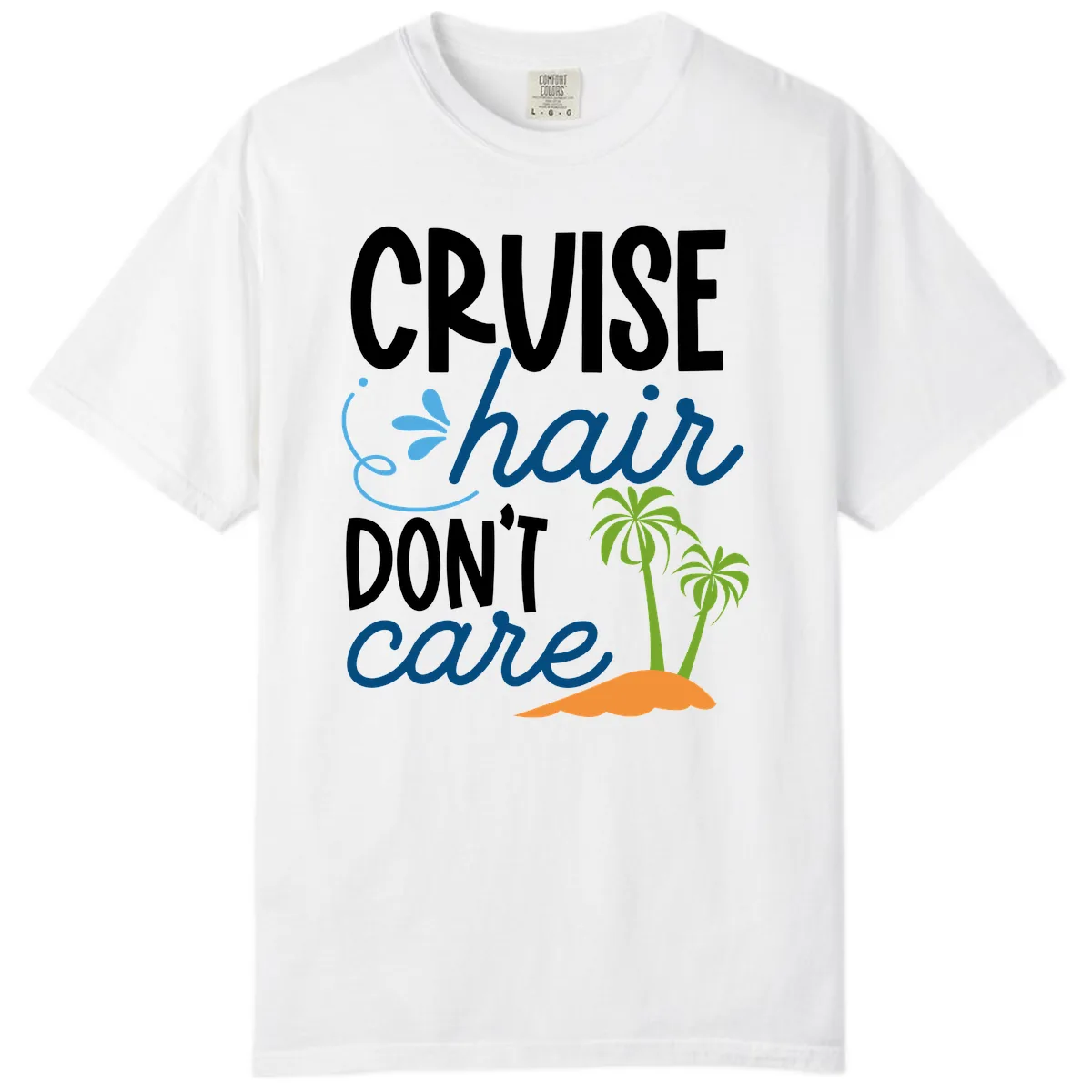 Cruise Hair Don't Care Comfort Color in White