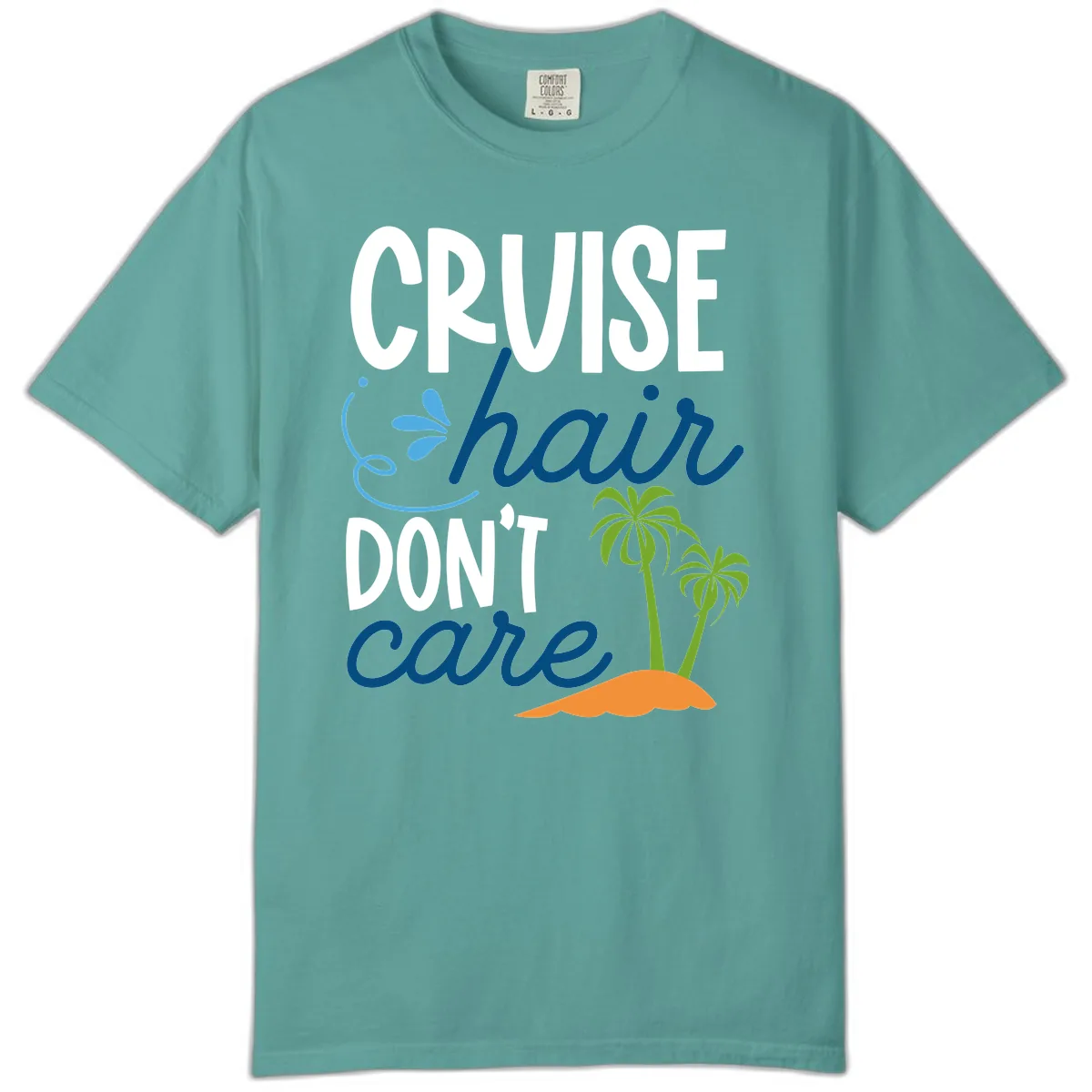 Cruise Hair Don't Care Comfort Color in Seafoam