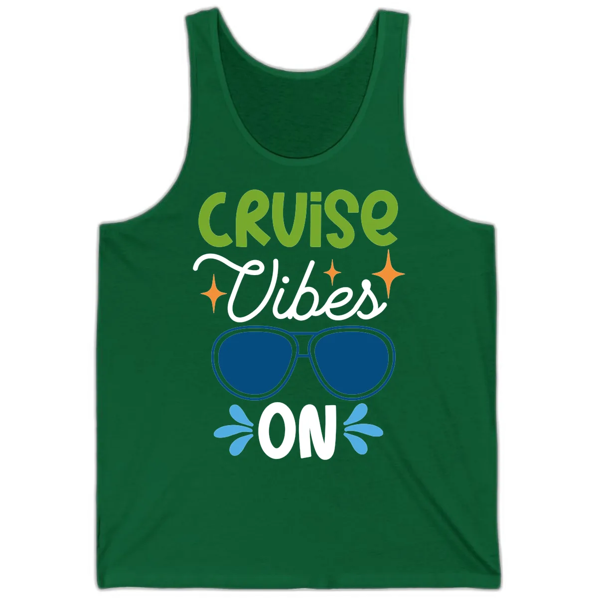 Cruise Vibes On Tank in Kelly